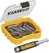 Kit compacto de brocas DWAF2058CS com acionamento magnético, 18 peças