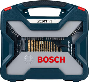 Kit de Puntas y Brocas en Titanio X-Line con 103 Piezas