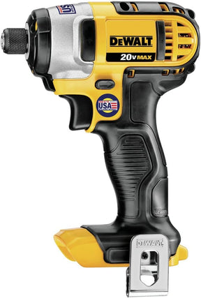 Kit Taladro Atornillador con Llave de Impacto Inalámbrico Cargador y Bateria de Ion-Litio 20V MAX* 1.3Ah DCK240C2