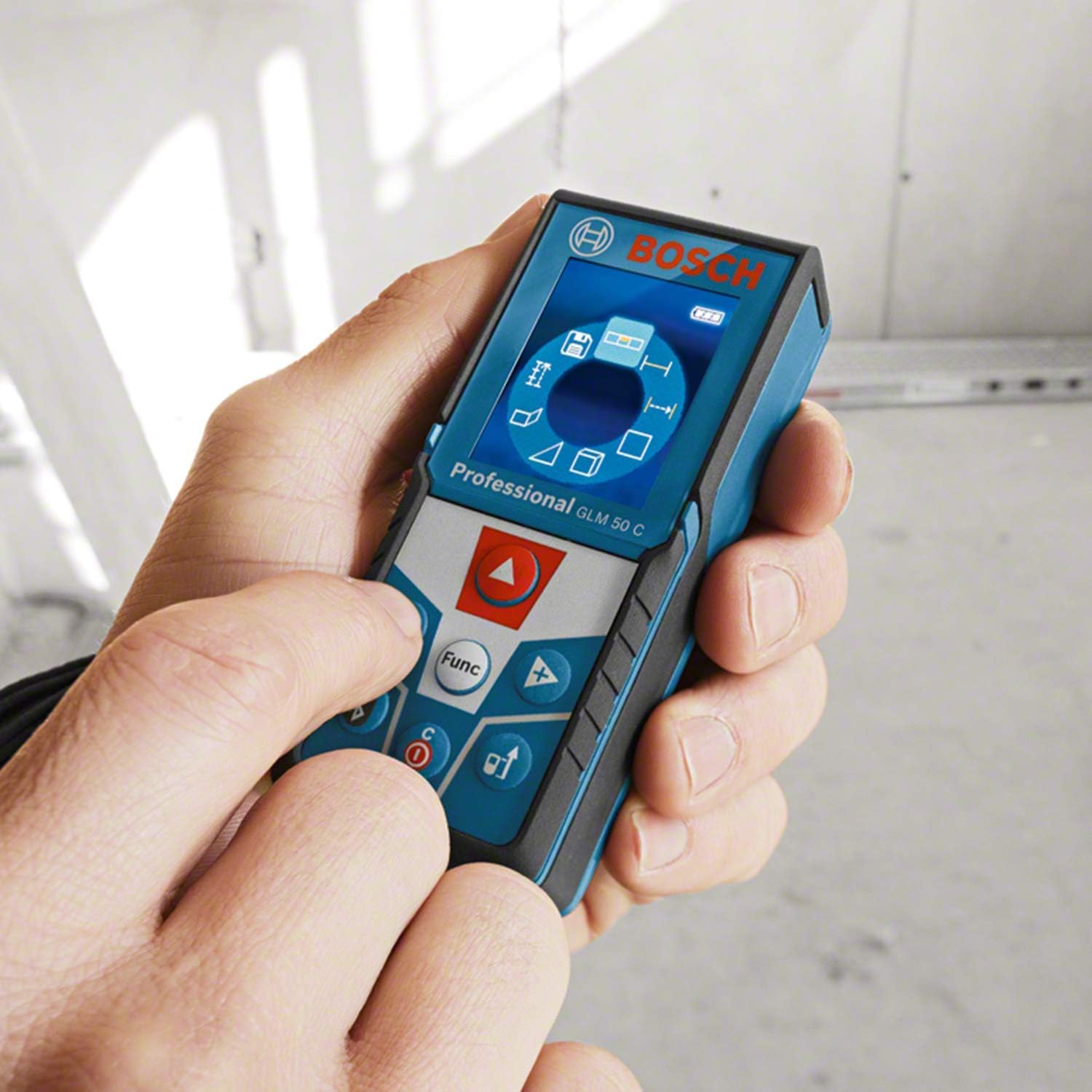 Medidor Láser GLM 50C Alcance 50m con Bluetooth
