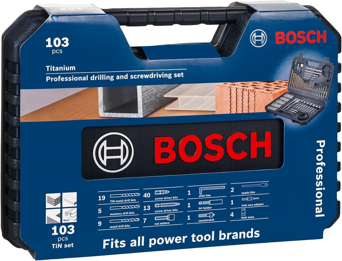 Kit de puntas y brocas con 103 piezas