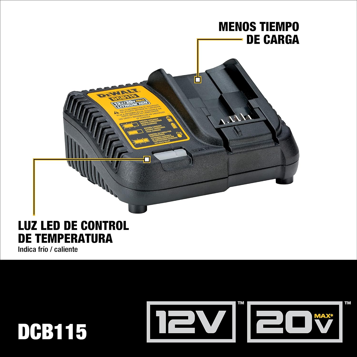 Kit Atornillador de Impacto y Rotomartillo con 2 Baterias Ion-Litio 20V MAX* XR y Cargador Incluido
